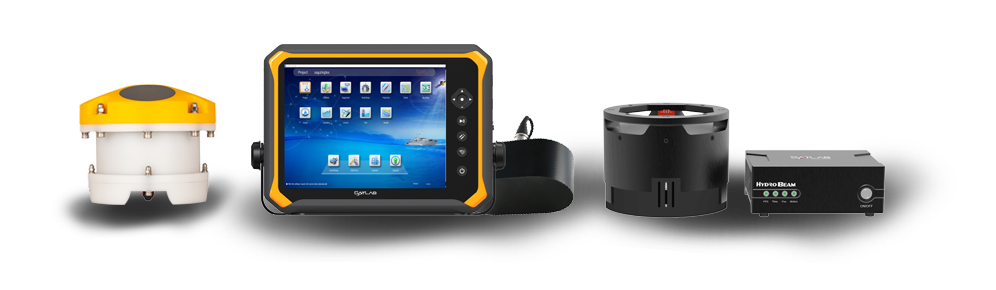 Ecosonda Satlab HydroBeam para batimetría, levantamientos hidrográficos y monitoreo acuático en Chile – BMP Renta